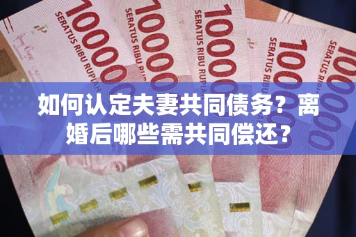 济南如何认定夫妻共同债务？离婚后哪些需共同偿还？