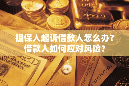 济南担保人起诉借款人怎么办？借款人如何应对风险？